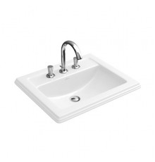 Раковина, Villeroy&Boch, Hommage, шгв 630*525*200, CeramicPlus, цвет-альпийский белый