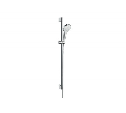 Душевой гарнитур, Hansgrohe, Croma Select S, цвет-белый/хром