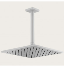Верхний душ, Gessi, Rilievo, 250*250, цвет-белый матовый