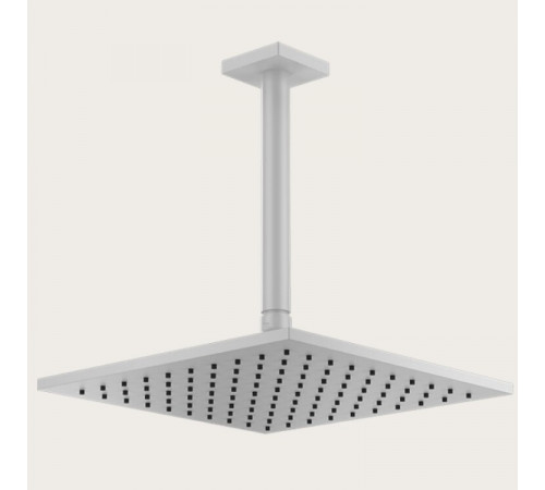 Верхний душ, Gessi, Rilievo, 250*250, цвет-белый матовый