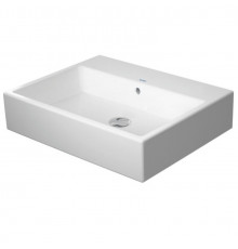 Раковина, Duravit, Vero Air, шгв 600*470*165, шлифованная, отверстия для смесителя-отсутствуют, цвет-белый