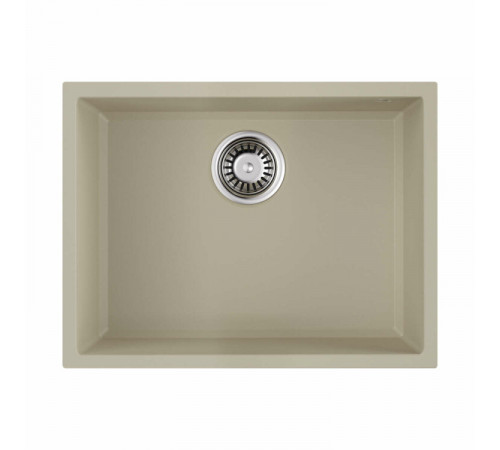 Мойка, OMOIKIRI, Tedori, шгв 550*420*220, отверстия для смесителя-отсутствуют, цвет-ваниль