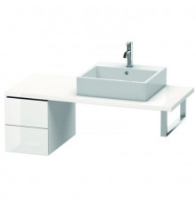 Тумба, Duravit, L-Cube, шгв 320*547*400, раковина-необходимо заказать, цвет-белый глянцевый
