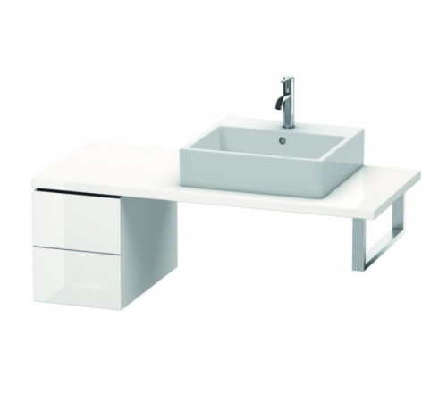 Тумба, Duravit, L-Cube, шгв 320*547*400, раковина-необходимо заказать, цвет-белый глянцевый