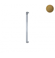 Полотенцесушитель, Margaroli, Panorama, шгв 45*110*837, Box, сухого типа, цвет-Matt Old Brass