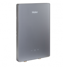 Водонагреватель электрический, Haier, проточный, GRACE-EI9, с электронным управлением и сухим ТЭНом, цвет-Серый сапфир