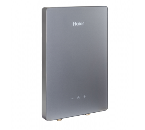 Водонагреватель электрический, Haier, проточный, GRACE-EI9, с электронным управлением и сухим ТЭНом, цвет-Серый сапфир