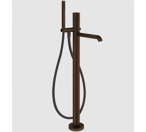 Смеситель для ванны и душа, Gessi, Habito Unito, напольный, цвет-Dark Bronze