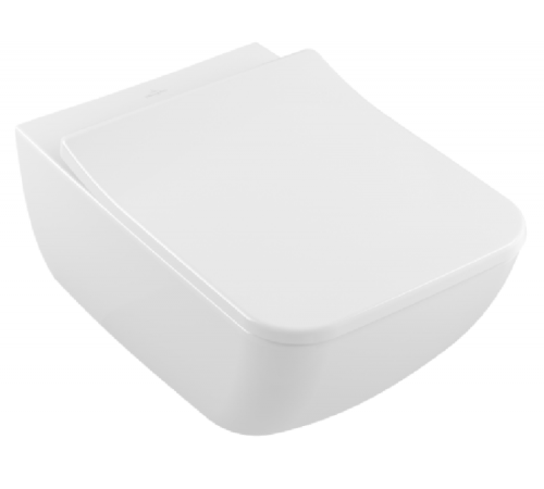 Унитаз, Villeroy&Boch, Venticello, подвесной, шгв 375*560*330, CeramicPlus, цвет-Stone White