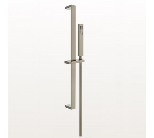 Душевой гарнитур, Gessi, Rettangolo shower, 35*15, цвет-Finox Brushed Nickel