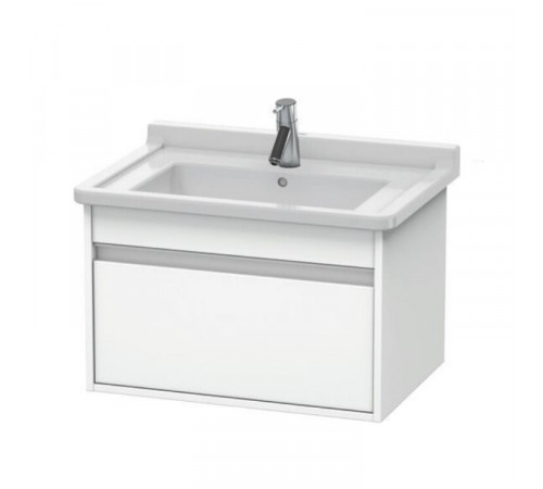 Тумба под раковину, Duravit, Ketho, шгв 650*455*410, раковина-необходимо заказать, цвет-белый матовый