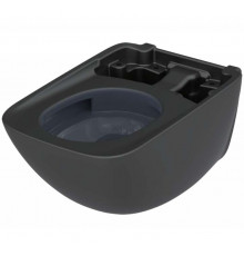Унитаз, TOTO, Neorest WX1, подвесной, шгв 444*660*367, CEFIONTECT, цвет-черный матовый