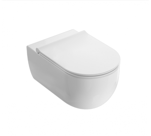 Унитаз, Globo, MODE, подвесной, шгв 340*530*330, CERASLIDE, BATAFORM, цвет-белый матовый