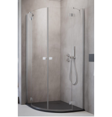 Дверь, Radaway, Essenza PDD, шв 1000*2000, петли-слева, хром, цвет стекла-прозрачный, Easy Clean