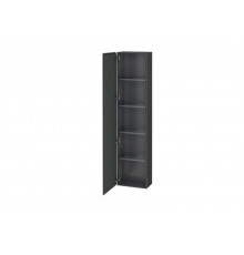 Шкаф-пенал, Duravit, L-Cube, шгв 400*243*1760, петли-справа, цвет-графит матовый