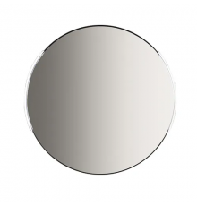 Зеркало, Globo, OPI-MIRRORS, круглое, шгв 900*25*900, без подсветки, цвет рамы-черный матовый
