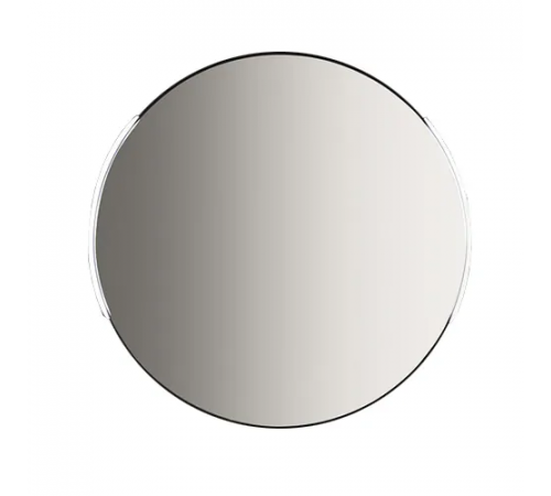 Зеркало, Globo, OPI-MIRRORS, круглое, шгв 900*25*900, без подсветки, цвет рамы-черный матовый
