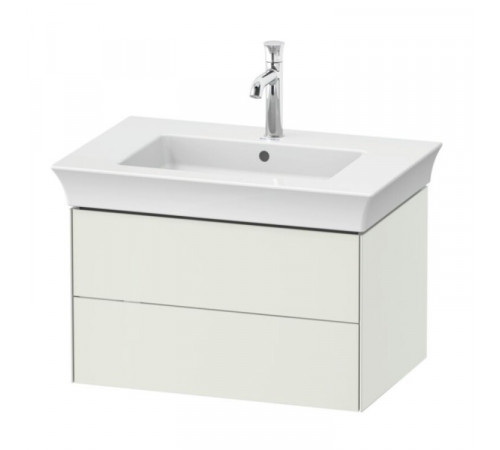 Тумба под раковину, Duravit, White Tulip, шгв 684*458*410 мм, раковина-необходимо заказать, цвет-белый шелковисто-матовый