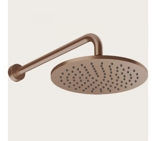 Верхний душ, Gessi, 250*250, цвет-Copper Brushed PVD