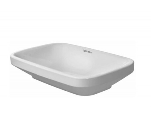 Раковина, Duravit, Durastyle, шгв 600*380*120, отверстия для смесителя-отсутствуют, цвет-белый