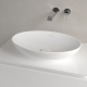 Раковина, Villeroy&Boch, Loop&Friends, шгв 560*380*120, отверстия для смесителя-отсутствуют, CeramicPlus, цвет-альпийский белый