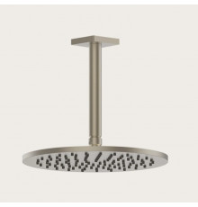 Верхний душ, Gessi, Rilievo, 250*250, цвет-Finox Brushed Nickel
