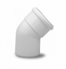 Отвод, Baxi, полипропиленовый 45°, диам. 80 мм, HT