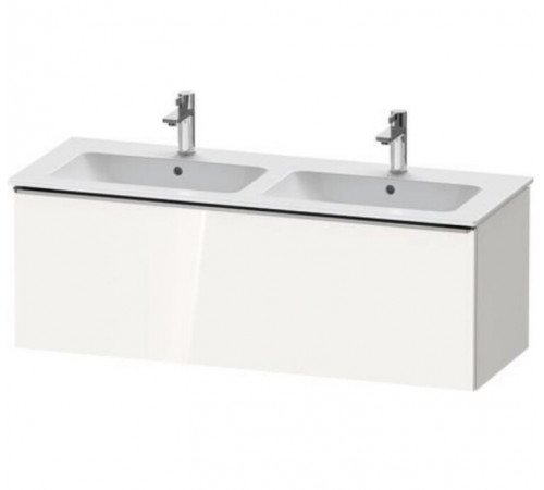 Тумба под раковину, Duravit, D-Neo, шгв 1280*462*440, ручка-хром, раковина-необходимо заказать, цвет-белый