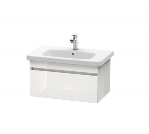 Тумба под раковину, Duravit, Durastyle, шгв 730*448*398, раковина-необходимо заказать, цвет-белый глянцевый