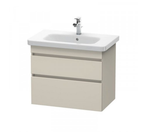 Тумба под раковину, Duravit, Durastyle, шгв 730*448*610, раковина-необходимо заказать, цвет-серо-коричневый матовый