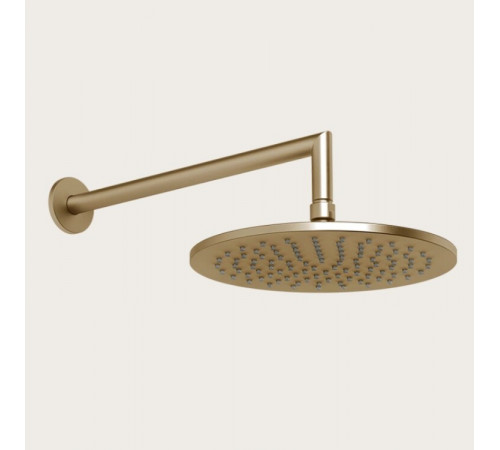 Верхний душ, Gessi, 250*250, цвет-Warm Bronze Brushed PVD