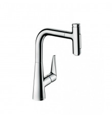 Смеситель для кухни, Hansgrohe, Talis Select M51, цвет-хром