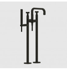 Смеситель для ванны и душа, Gessi, Inciso, напольный, цвет-Aged Bronze