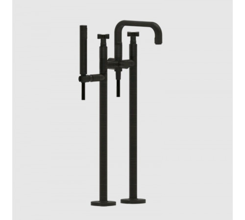 Смеситель для ванны и душа, Gessi, Inciso, напольный, цвет-Aged Bronze