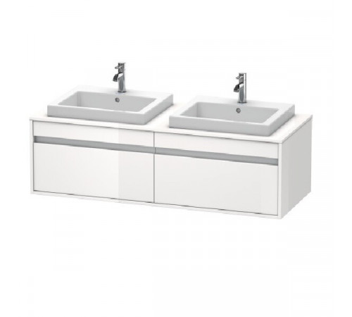Тумба под раковину, Duravit, Ketho, шгв 1400*550*426, раковина-необходимо заказать, цвет-белый глянцевый