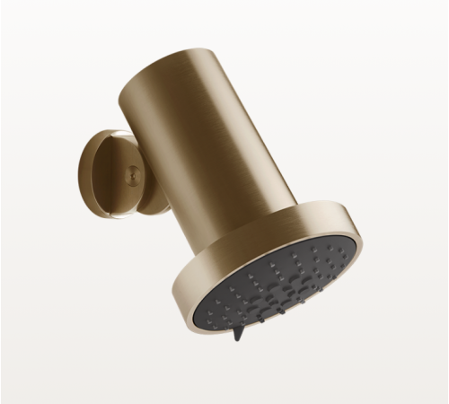 Верхний душ, Gessi, Spotwater Flessa, 135, цвет-Warm Bronze Brushed PVD