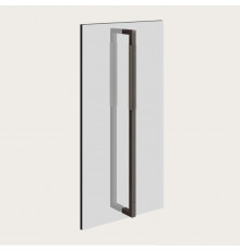 Ручка двойная, Gessi, Shower G Rigato, 600мм, цвет-Black Metal Brushed PVD