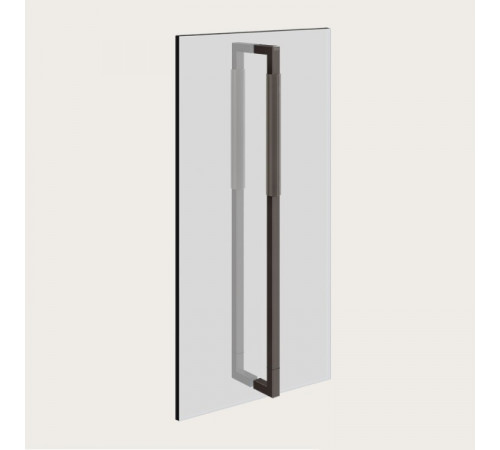 Ручка двойная, Gessi, Shower G Rigato, 600мм, цвет-Black Metal Brushed PVD