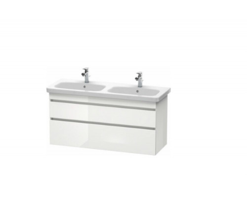 Тумба под раковину, Duravit, Durastyle, шгв 1230*448*610, раковина-необходимо заказать, цвет-белый глянцевый