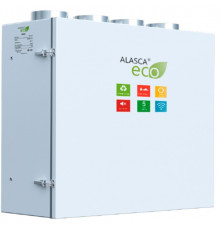ECO V200EC E, Вентиляционная установка Alasca ECO приточно-вытяжная с энтальпийным пластинчатым рекуператором