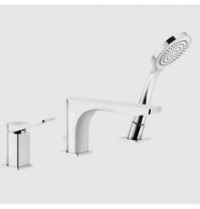 Смеситель для ванны и душа, Gessi, Rilievo, цвет-хром