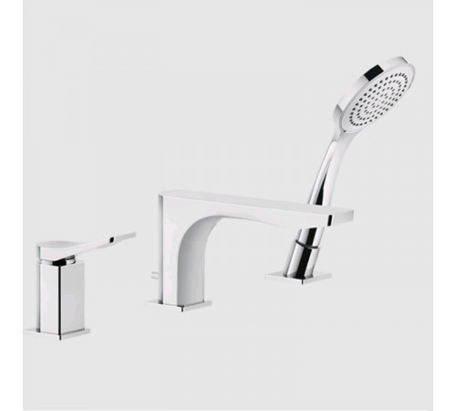 Смеситель для ванны и душа, Gessi, Rilievo, цвет-хром