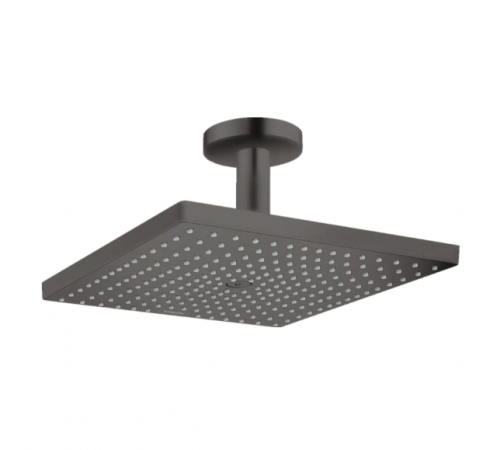 Верхний душ, Hansgrohe, Raindance E, 300*300, цвет-шлифованный черный хром
