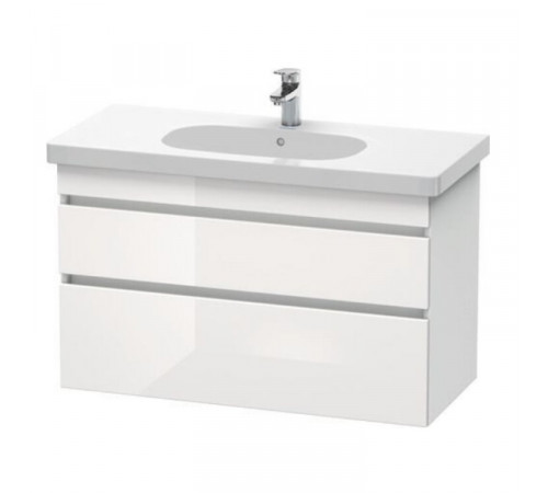 Тумба под раковину, Duravit, Durastyle, шгв 1000*453*610, раковина-необходимо заказать, цвет-белый глянцевый
