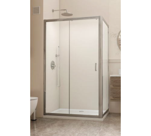 Боковая стенка, Radaway, Premium Plus S, шв 900*1900, хром, цвет стекла-прозрачный, Easy Clean