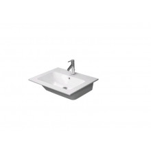 Раковина, Duravit, ME by Starck, шгв 630*490*180, отверстия для смесителя-отсутствуют, цвет-белый