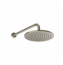 Верхний душ, Gessi, Origini, 250*250, цвет -Black Metal Brushed PVD