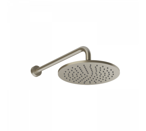 Верхний душ, Gessi, Origini, 250*250, цвет -Black Metal Brushed PVD