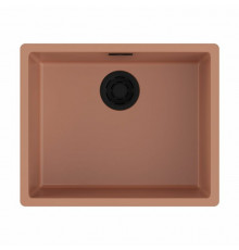 Мойка, OMOIKIRI, Yamakawa, шгв 556*456*220, отверстия для смесителя-отсутствуют, цвет-canyon