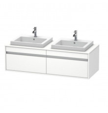 Тумба под раковину, Duravit, Ketho, шгв 1400*550*426, раковина-необходимо заказать, цвет-белый матовый